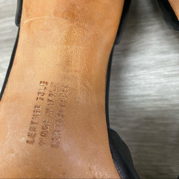 Salvatore Ferragamo Leather Heels Black 9 - Picture 9 of 10